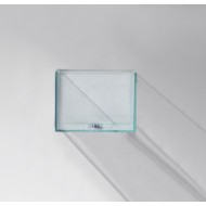 GSG GLASS WASCHBECKEN in Glas cm 31,5. Antiscale-Behandlung für Glas enthalten. 31,5x35,5 GLLA31 GSG  - 1