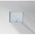 GSG GLASS WASCHBECKEN in Glas cm 31,5. Antiscale-Behandlung für Glas enthalten. 31,5x35,5 GLLA31 GSG  - 1