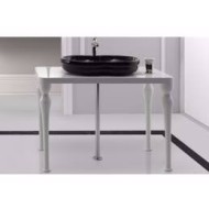 GSG TIME Holztisch cm 105x55xh75 komplett mit Beinen. 105x55xh75 TITA105 GSG  - 1