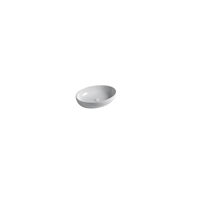 GSG WASCHBECKEN Easy Ovalduenne Kante, cm 55 55x42 EALAVOV55 GSG  - 1