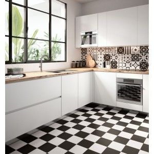 PATCHWORK B&W MIX - CSAPBWMX20 20x20 Ceramica Sant'Agostino CERAMICA SANT'AGOSTINO - 1