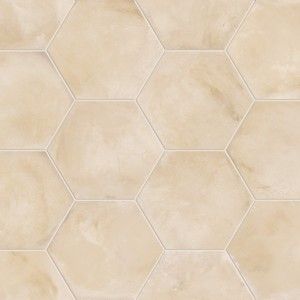 Marca Corona  TERRA AVORIO ESAGONO 25X21,6 ESA 0089