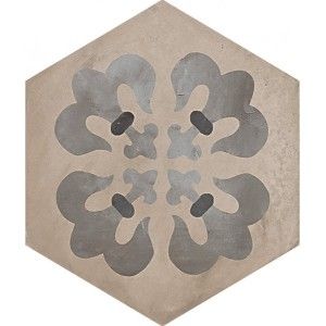 Marca Corona  TERRA GIGLIO ESAGONALE VER.F 25X21,6 ESA 0406