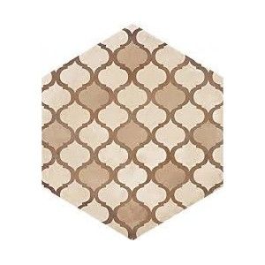 Marca Corona  TERRA COLONIALE ESAGONALE VERS.C 25X21,6 ESA 0411