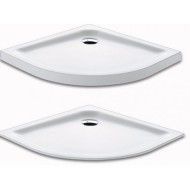 SHOWER TRAY CORIAN CORNER 80x80 - Hafro - Geromin HAFRO-GEROMIN - 1