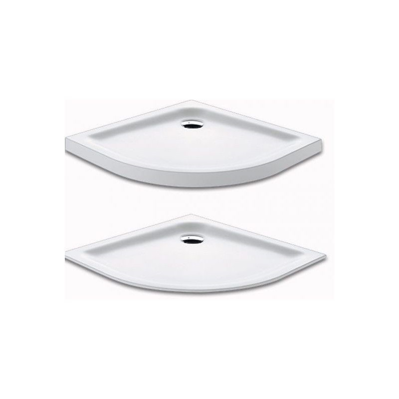 SHOWER TRAY CORIAN CORNER  80X80 - Hafro - Geromin HAFRO-GEROMIN - 1