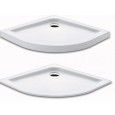 SHOWER TRAY CORIAN CORNER  80X80 - Hafro - Geromin HAFRO-GEROMIN - 1