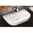 PASS WASHBASIN 62 COUNTERTOP/WALL-HUNG WHITE   - Ceramica Flaminia PS62L CERAMICA FLAMINIA - 1