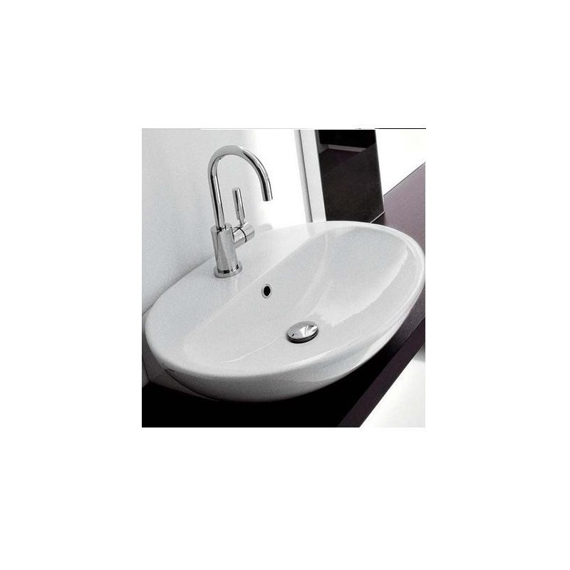 WASHBASIN 60 NUDA WHITE  - Ceramica Flaminia 5083 CERAMICA FLAMINIA - 1