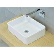 WASCHBECKEN  MINIWASH 48X36 AUFSATZ/WANDHAENGEND  WEISS  S - Ceramica Flaminia MWL48 CERAMICA FLAMINIA - 1