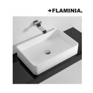 WASCHBECKEN  MINIWASH 60 AUFSATZ/WANDHAENGEND  WEISS  S - Ceramica Flaminia MWL60 CERAMICA FLAMINIA - 1
