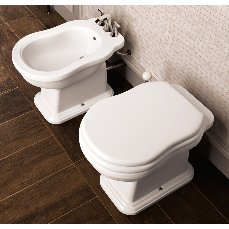 VASO SCARICO PAVIMENTO EFI BIANCO  - Ceramica Flaminia 6010 CERAMICA FLAMINIA - 1
