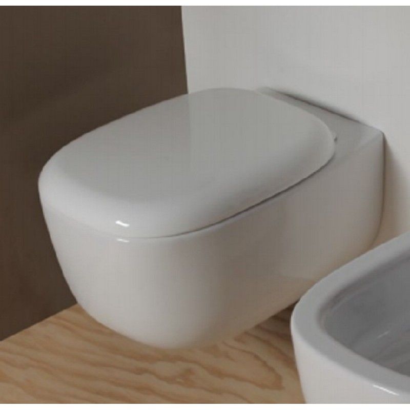 BONOLA WC ABDECKUNGEN  UMHUE LLEN    SOFT-CLOSE LATTE - Ceramica Flaminia BNCW03LAT CERAMICA FLAMINIA - 1