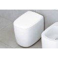 COPRIWC MONO AVVOLGENTE DISCESA RALLENTATO LATTE - Ceramica Flaminia MNCW03LAT CERAMICA FLAMINIA - 1