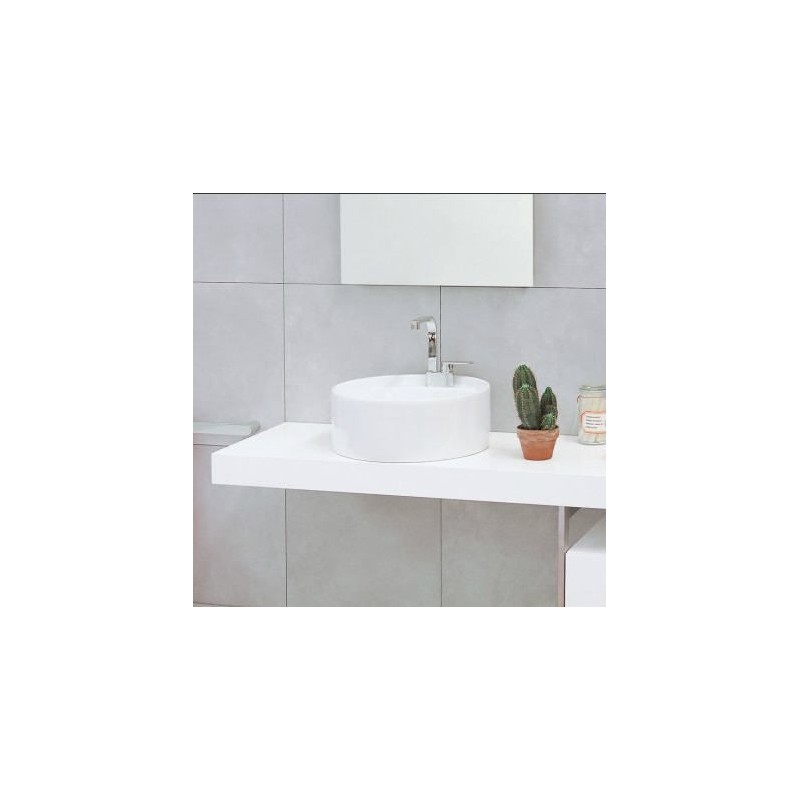 WASCHBECKEN  TWIN SET 52 AUFSATZ WEISS  - Ceramica Flaminia 5050/A CERAMICA FLAMINIA - 1