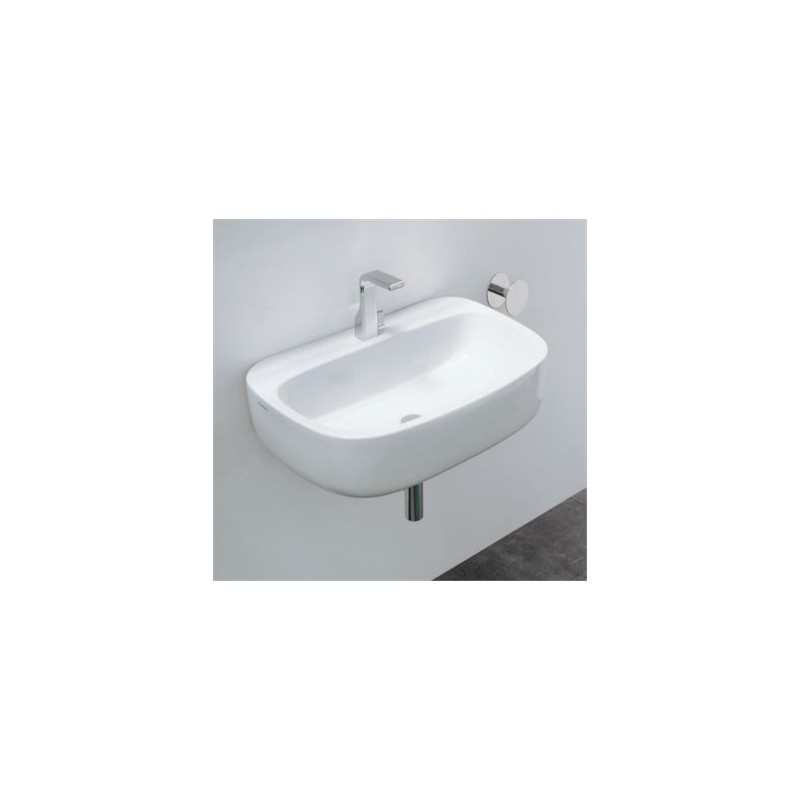 MONO WASCHBECKEN  64 AUFSATZ/WANDHAENGEND  WEISS   - Ceramica Flaminia MN64L CERAMICA FLAMINIA - 1