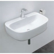 MONO WASCHBECKEN  64 AUFSATZ/WANDHAENGEND  WEISS   - Ceramica Flaminia MN64L CERAMICA FLAMINIA - 1