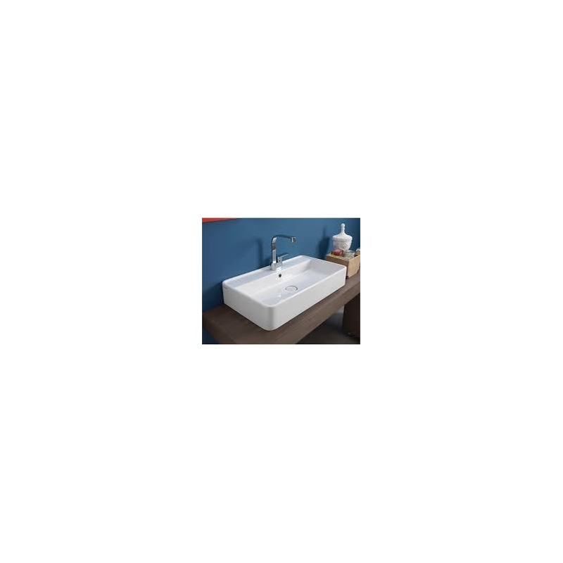 MINIWASH 75 SOUTIEN ROBINETS BLANC   - Ceramica Flaminia MW75PR CERAMICA FLAMINIA - 1