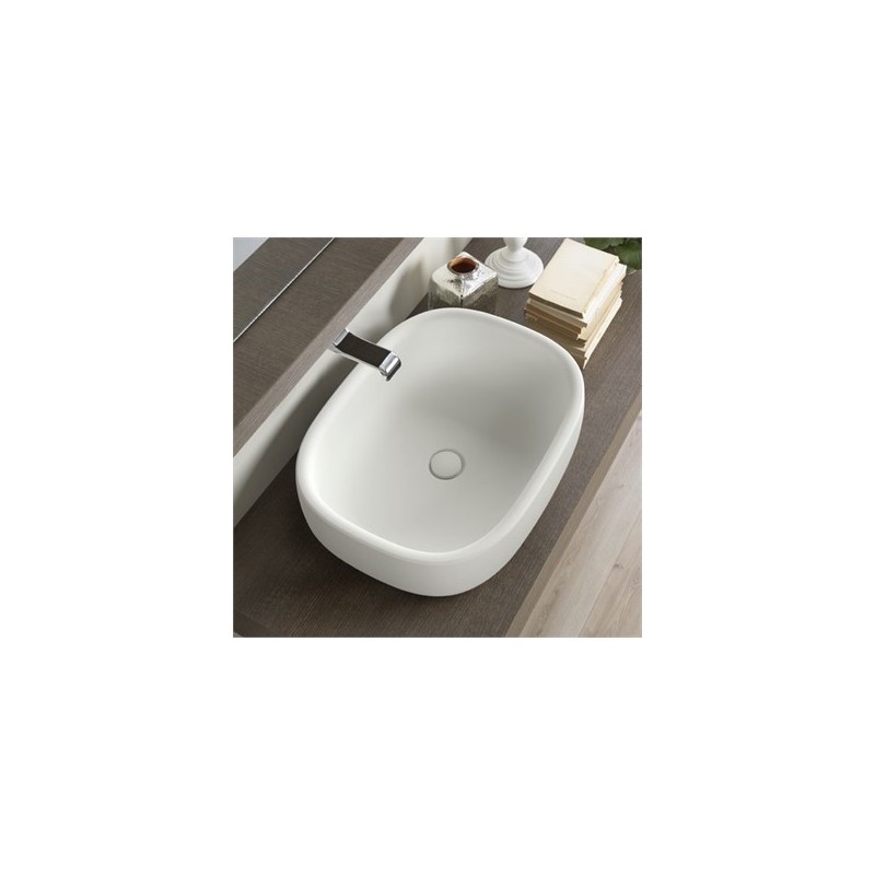 BONOLA EVIER 60 SOUTIEN BLANC   - Ceramica Flaminia BN60A CERAMICA FLAMINIA - 1