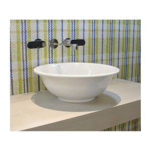 BOLL EVIER 42 SOUTIEN TROU CENTRAL NOIR   - Ceramica Flaminia BL42LNER CERAMICA FLAMINIA - 1