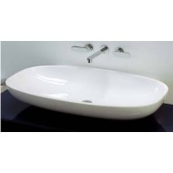 WASCHBECKEN  95 NUDA WEISS  - Ceramica Flaminia 5082 CERAMICA FLAMINIA - 1