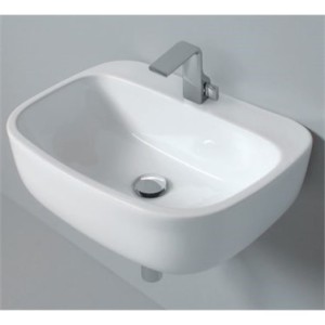 MONO EVIER 54 SOUTIEN/SUSPENDU LATTE   - Ceramica Flaminia MN54LLAT CERAMICA FLAMINIA - 1