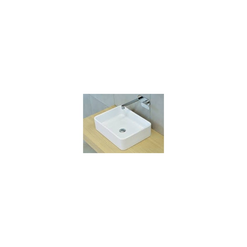 EVIER MINIWASH 48X36 SOUTIEN/SUSPENDU NOIR  S - Ceramica Flaminia MWL48NER CERAMICA FLAMINIA - 1