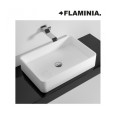 LAVABO MINIWASH 60 APPOGGIO/SOSPESO FANGO  S - Ceramica Flaminia MWL60FAN CERAMICA FLAMINIA - 1