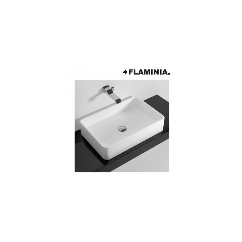 EVIER MINIWASH 60X40 SOUTIEN LATTE  S - Ceramica Flaminia MWL60LAT CERAMICA FLAMINIA - 1