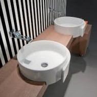 ROLL SEMI ENCASTRE 44 BLANC   - Ceramica Flaminia RL44S CERAMICA FLAMINIA - 1