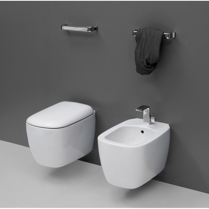 MONO BIDET SUSPENDU BLANC  - Ceramica Flaminia MN218 CERAMICA FLAMINIA - 1