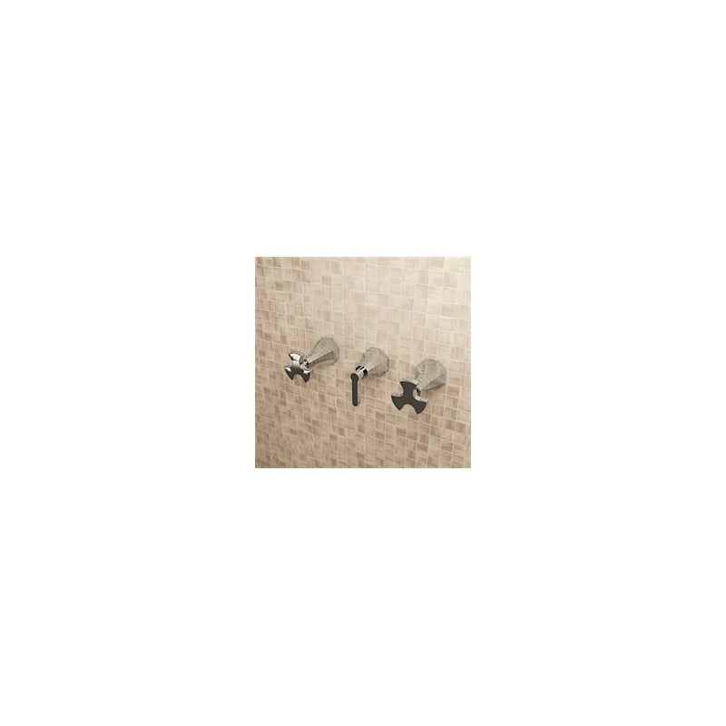 EVERGREEN DUSCHE EINBAUSET 2 AUSSGAENGE CHROME - Ceramica Flaminia EG310 CERAMICA FLAMINIA - 1