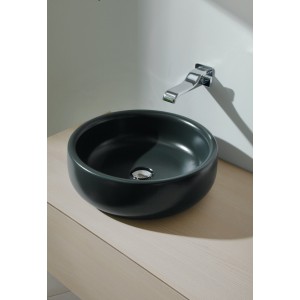 BONOLA EVIER 46 SOUTIEN NOIR   - Ceramica Flaminia BN46ANER CERAMICA FLAMINIA - 1
