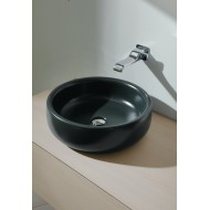 BONOLA EVIER 46 SOUTIEN NOIR   - Ceramica Flaminia BN46ANER CERAMICA FLAMINIA - 1
