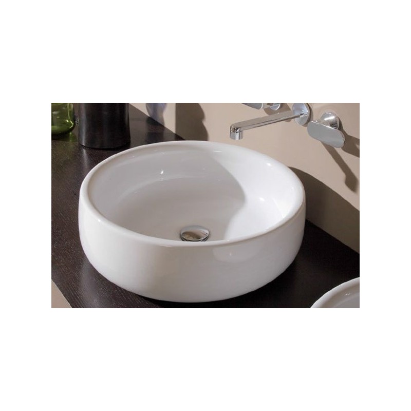 BONOLA EVIER 46 SOUTIEN NUVOLA   - Ceramica Flaminia BN46ANUV CERAMICA FLAMINIA - 1