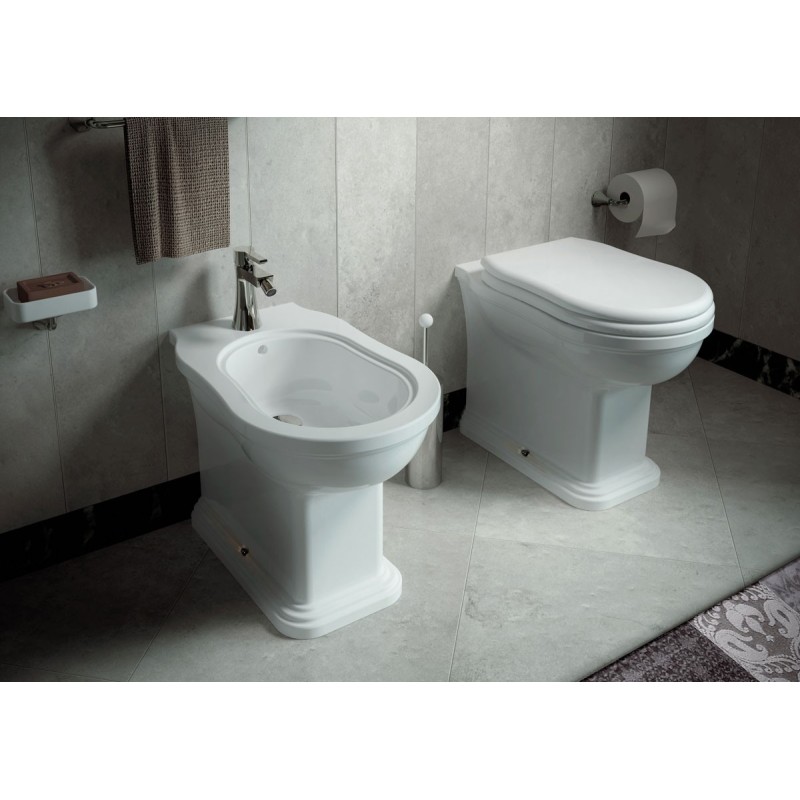 BIDET EFI BACK TO WALL BLACK  - Ceramica Flaminia EF217NER CERAMICA FLAMINIA - 1
