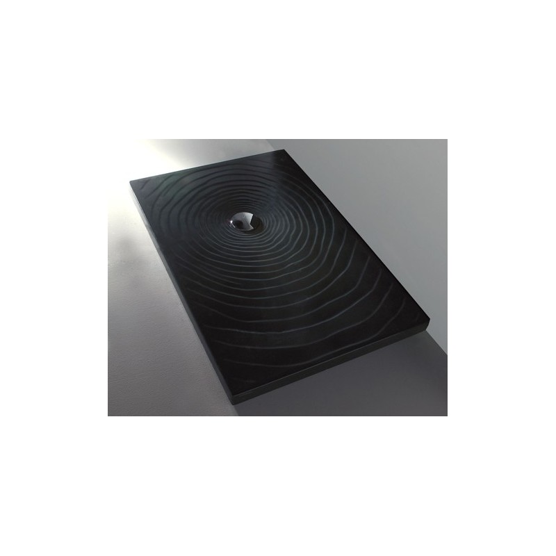 PD 80X100 DROP SOUTIEN/ENCASTRE NOIR  S - Ceramica Flaminia DR8010NER CERAMICA FLAMINIA - 1