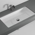 LAVABO MINIWASH 55X35 SOTTOPIANO NERO  S - Ceramica Flaminia MW60SPNER CERAMICA FLAMINIA - 1