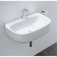 MONO WASHBASIN 64 COUNTERTOP/WALL-HUNG LATTE   - Ceramica Flaminia MN64LLAT CERAMICA FLAMINIA - 1