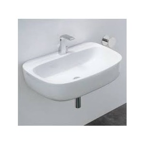 MONO EVIER 74 SOUTIEN/SUSPENDU NOIR   - Ceramica Flaminia MN74LNER CERAMICA FLAMINIA - 1