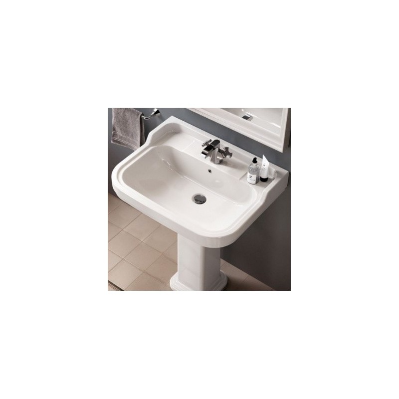 WASCHBECKEN  64 EFI SCHWARZ  - Ceramica Flaminia 6007NER CERAMICA FLAMINIA - 1