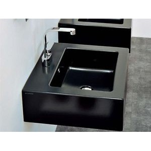 EVIER ACQUAGRANDE 60X55 NOIR  - Ceramica Flaminia 5052NER CERAMICA FLAMINIA - 1