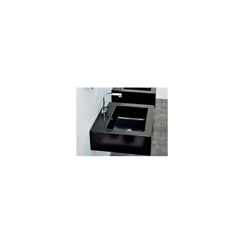 WASHBASIN ACQUAGRANDE 60X55 BLACK  - Ceramica Flaminia 5052NER CERAMICA FLAMINIA - 1