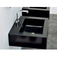WASHBASIN ACQUAGRANDE 60X55 BLACK  - Ceramica Flaminia 5052NER CERAMICA FLAMINIA - 1