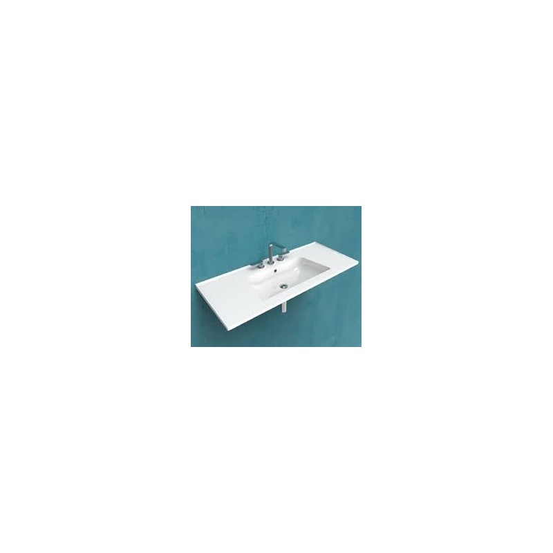 BLOOM CONSOLLE 120 SOSPESO LATTE   - Ceramica Flaminia BM120LLAT CERAMICA FLAMINIA - 1