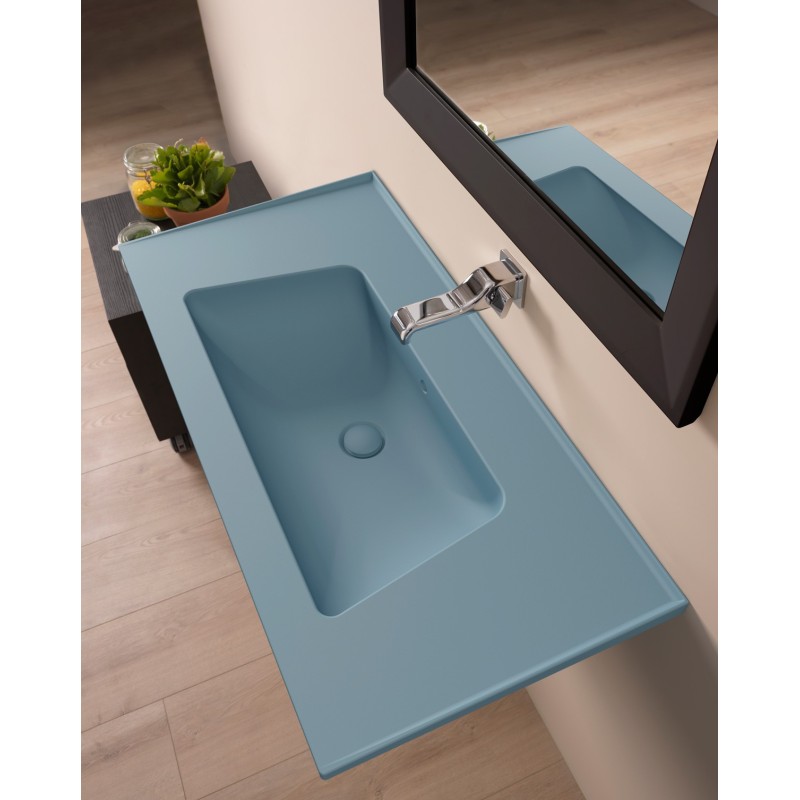 BLOOM CONSOLLE 120 SOSPESO NUVOLA   - Ceramica Flaminia BM120LNUV CERAMICA FLAMINIA - 1