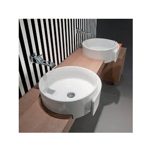 ROLL SEMI ENCASTRE 44 NOIR   - Ceramica Flaminia RL44SNER CERAMICA FLAMINIA - 1