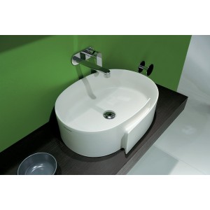 ROLL EVIER 56 SOUTIEN/TROU CENTRAL FANGO   - Ceramica Flaminia RL56LFAN CERAMICA FLAMINIA - 1