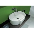 ROLL LAVABO 56 APPOGGIO/FORO CENTRALE FANGO   - Ceramica Flaminia RL56LFAN CERAMICA FLAMINIA - 1