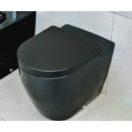 LINK BACK GOCLEAN WC SCARICO PARETE NERO  S - Ceramica Flaminia LK117GNER CERAMICA FLAMINIA - 1